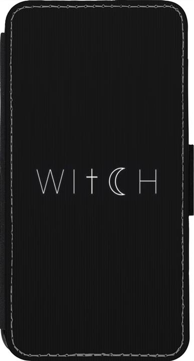 Actual product image PhoneLook Coque Wallet noir Halloween 22 witch word (Apple iPhone 13 Pro)