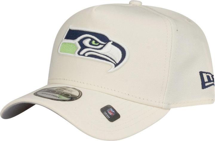 Image du produit New Era 9Forty A-Frame Cap - Seattle Seahawks chrome beige