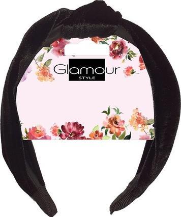 Glamour Hair band with velour knotack