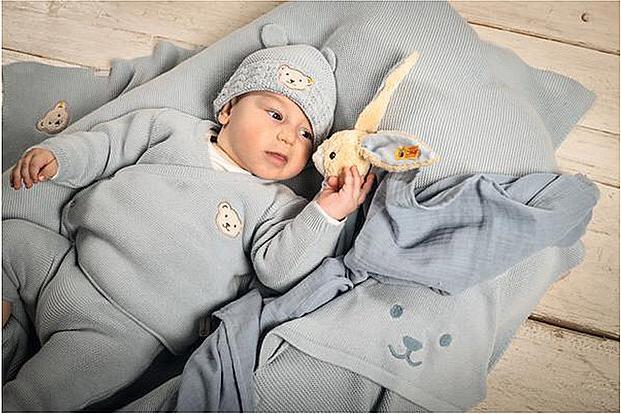 Image du produit Steiff Ensemble gilet et pantalon en maille pour bébé 2 pièces (56)