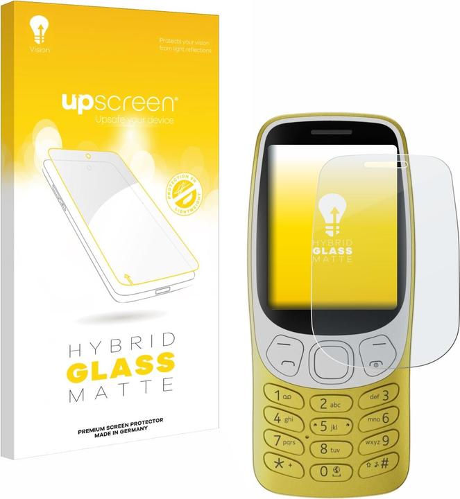 Productafbeelding upscreen Beschermend glas Beschermende folie glas Schermbeschermer mat (1 Stuk, Nokia 3210)