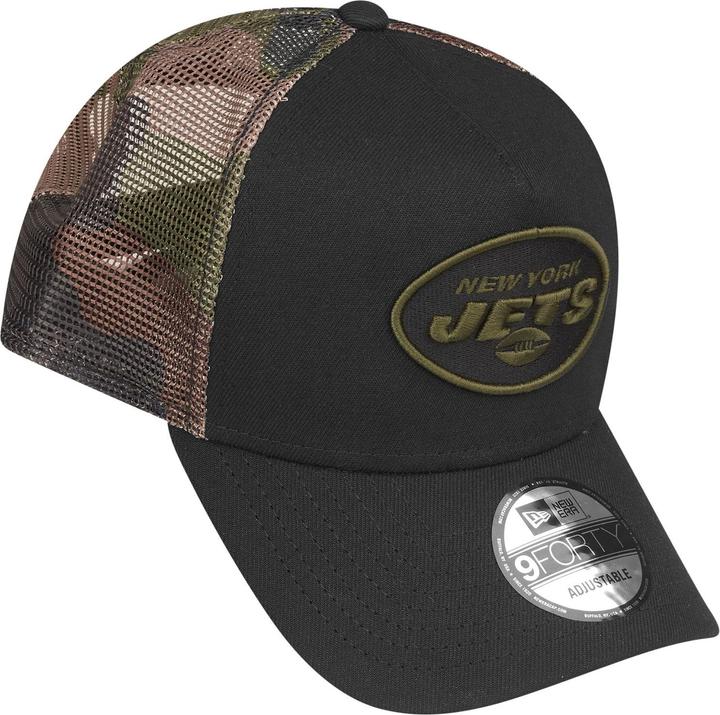 Image du produit New Era Snapback Trucker Cap - New York Jets wood camo (Taille unique)