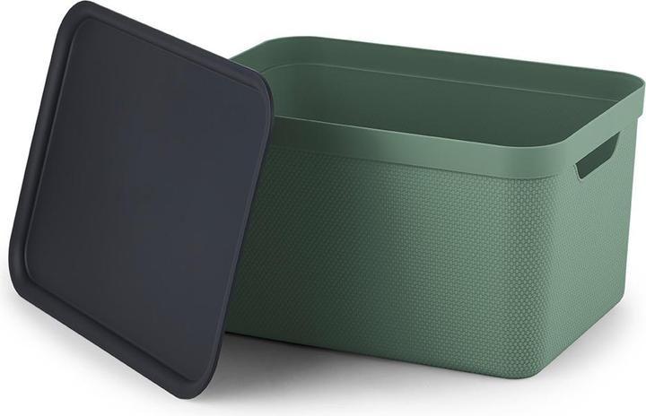 Produktbild Rotho 3er Set Dekobox mit Deckel (36.5 x 26.5 x 20 cm, 48 l)