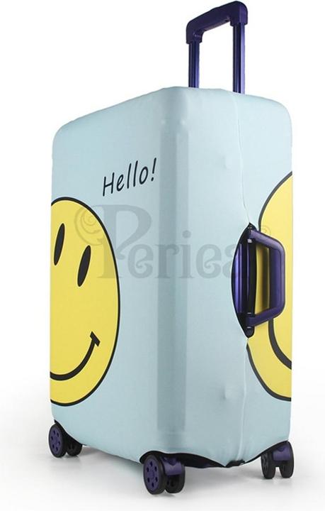 Produktbild isda Kofferüberzug Smiley Face Klein (45-) (Schutzhülle)