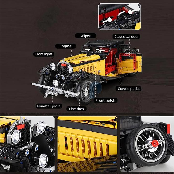 Actual product image Mould King Vintage car 50T