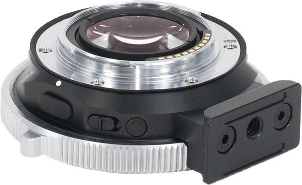 Actual product image Metabones MB SPEF-E-BT3, Canon EF, Sony E, Sort, Sølv, A9, A7RIII, A7RII, A7R, A7SII, A7S, A7II, A7