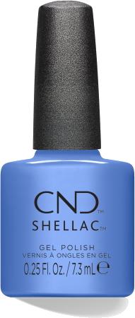 Produktbild CND Schellack Motley Blau 7.3ml (Blau, Gel-Effekt Nagellack)