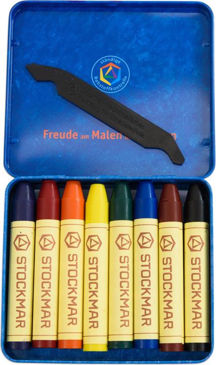 Image du produit Stockmar CRAYON A CIRE /Pà8 (Multicolore, 8 x)