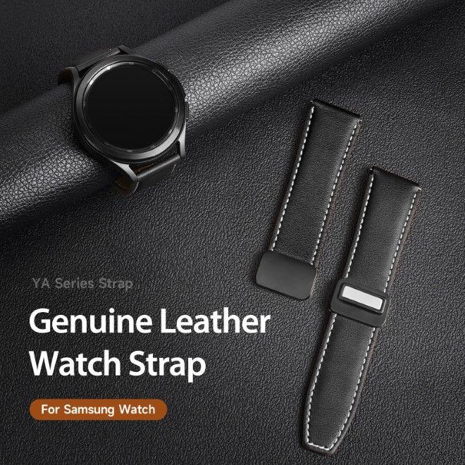 Produktbild Dux Ducis YA Series Echtleder Armband (22 mm, Echtleder, Galaxy Watch3 (45mm), Gear S3 Classic, Gear S3 Frontier)