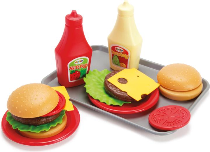 dantoy Set di hamburger su vassoio