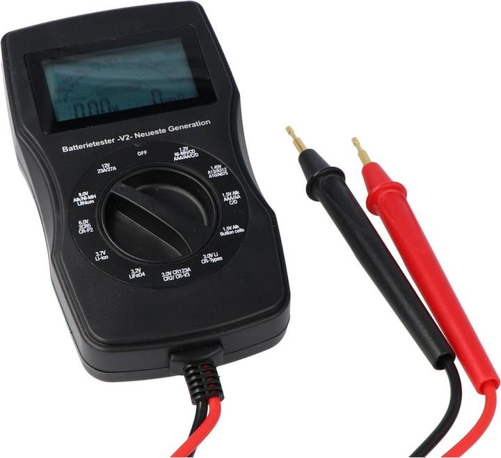 Actual product image AccuCell Battery test for 1.2V, 3.2V, 3.6v, 3.7V including internal resistance measurement