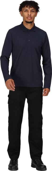 Actual product image Regatta Mens Pro Long-Sleeved Polo Shirt (XS)