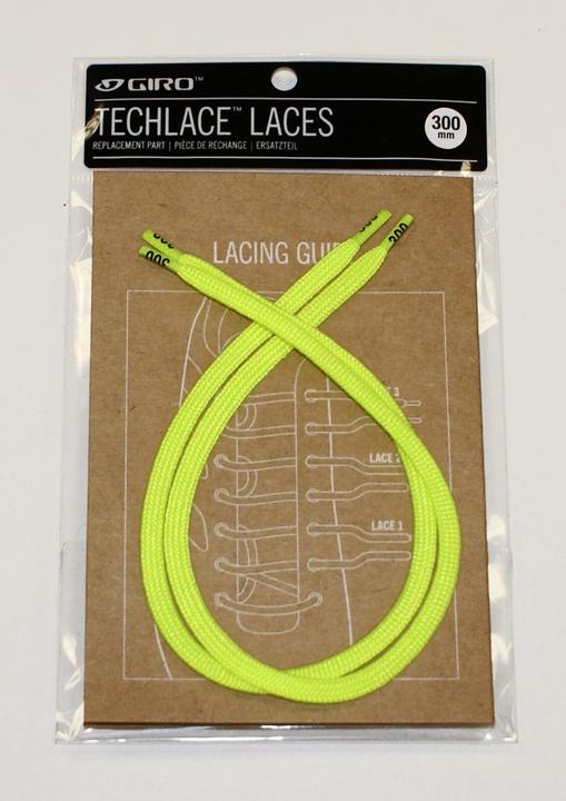 Produktbild Giro Techlace -Schnürsenkel Heben Sie gelb 225 mm