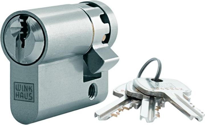 Image du produit Winkhaus Demi-cylindre profilé Xpert 02 (Cylindre profilé)
