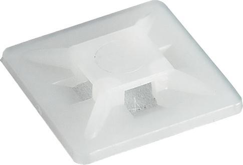 Immagine prodotto RND Electronics Porta fascette da 5,5 mm in poliammide bianca 6,6 Confezione da 100 (Fascette in plastica, 28.60 mm, 100 pz.)