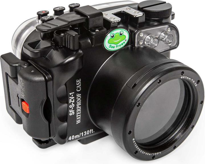 Actual product image Seafrogs Camera Waterproof Case for ZV-1 (Cover, ZV-1)