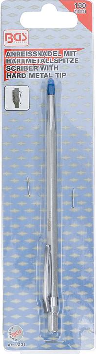 Actual product image BGS Scriber, Hard Metal Tip 150 mm (150 mm)