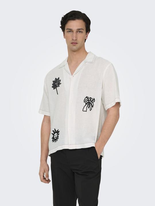Produktbild Only & Sons Hemd Caidenly Kurzarmhemd (M)