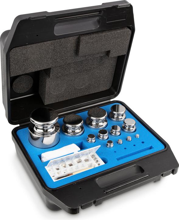 Actual product image Kern E2 weight set. 1 mg - 100 g / stainless steel. in art