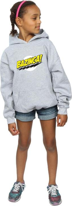 Actual product image Dam Girls Sheldon Bazinga Hoodie (128)