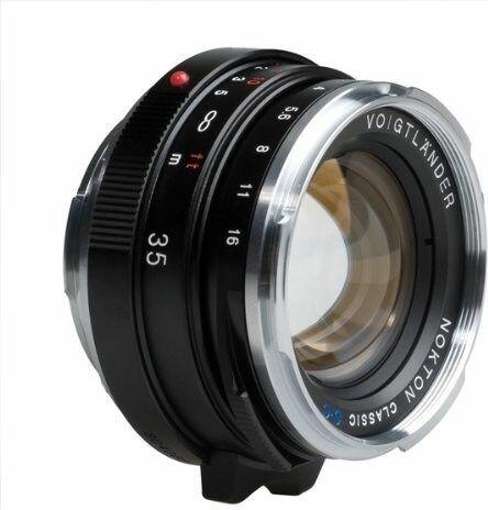 Actual product image Voigtländer Nokton 35mm / 1.4 M.C. VM II (Leica M, full size)