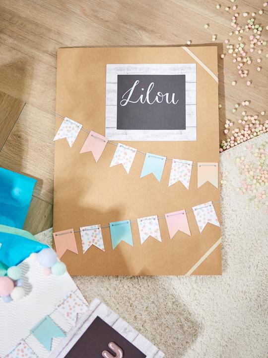 Image du produit VBS Classeur en carton kraft pour papiers (A4, 1 x)