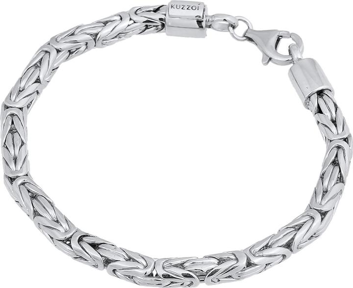 Kuzzoi Basic Armband, Twisted (19 cm, 925er Sterling Silber)