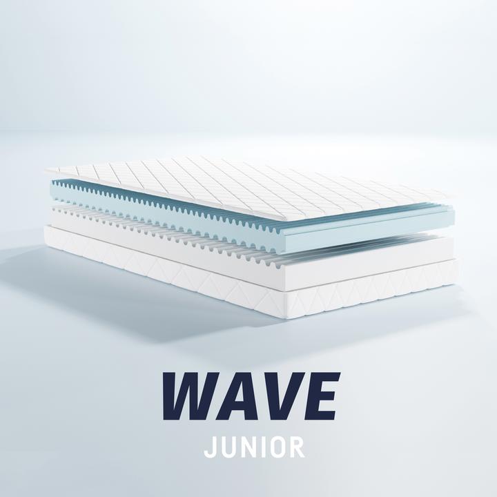 Actual product image Julius Zöllner Wave mattress (120 x 200 x 13 cm)