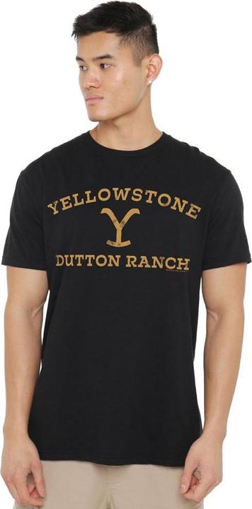 Immagine prodotto Yellowstone Maglietta Logo ad Arco Uomo (L)