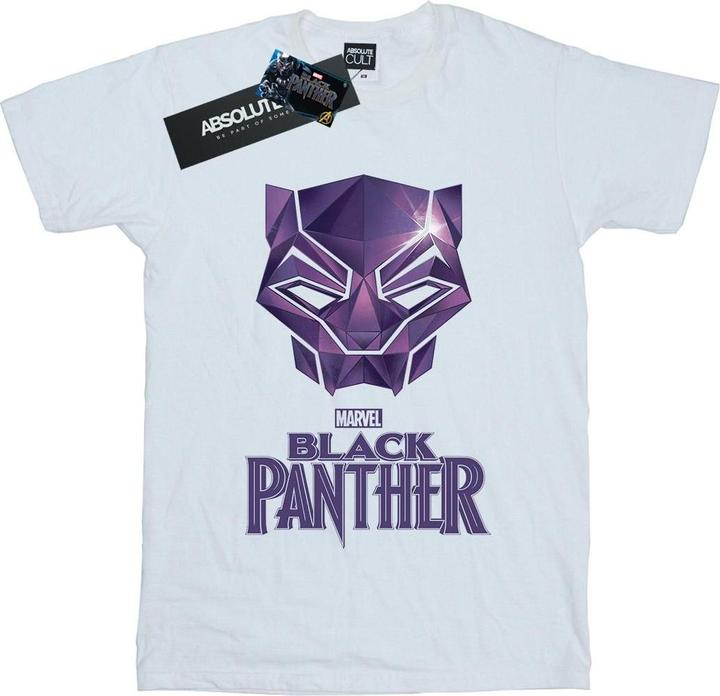 Image du produit Garçons - T-shirt avec logo du masque de la panthère noire (152, 158)