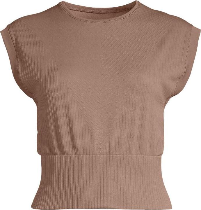 Immagine prodotto CASALL Nahtloses T-Shirt mit grafischem Rippmuster (M)