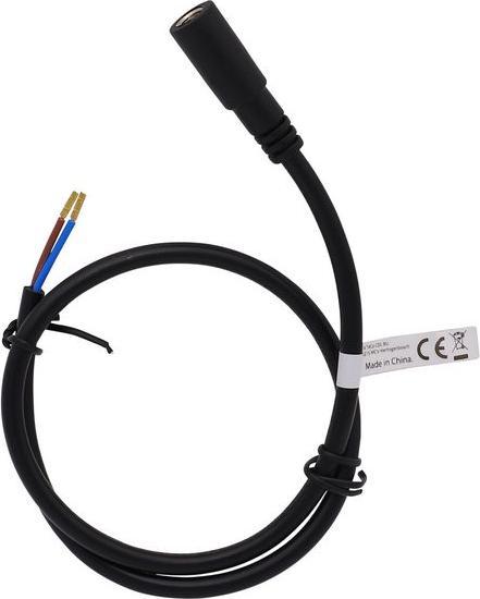 Image du produit RND Electronics Câble de connexion DC, 2.1x5.5x9.5mm femelle - Extrémités ouvertes, droit, 300mm, noir (0.13 m)