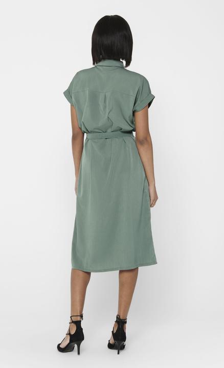 Immagine prodotto Only Abito blusa con cintura a cravatta (40)