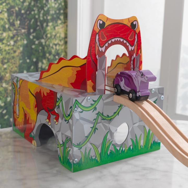 Immagine prodotto KidKraft Adventure Tracks™ Dino-Welt Bebende T-Rex-Höhle