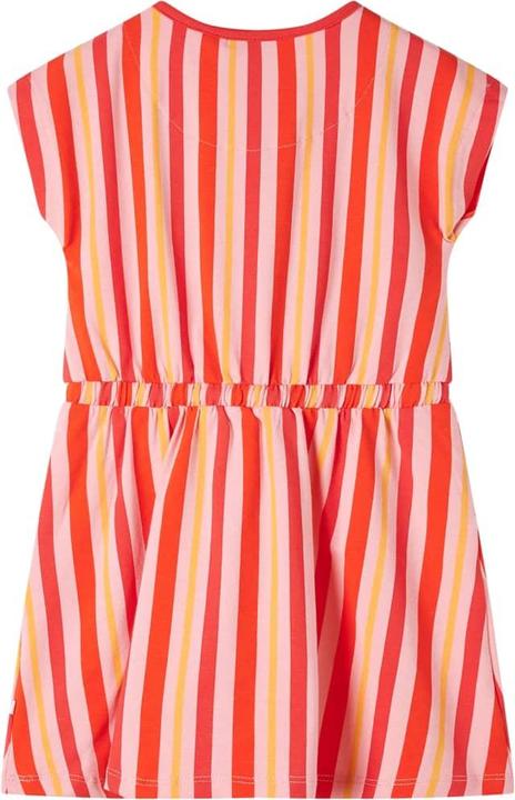 Produktbild VidaXL Kinderkleid mit Kordelzug Rosa und Rot 92,Material: 95 (92)