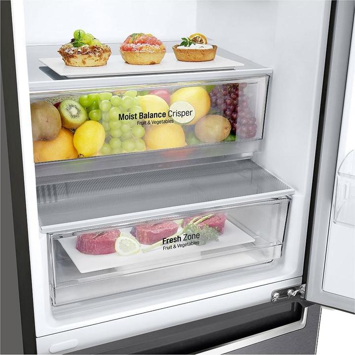 Produktbild LG GBB61DSHMN Koel/vries combinatie Rvs Vrijstaand (341 l)