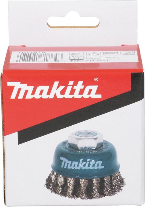 Image du produit GCS MAKITA SZCZOTKA GARNKOWA M14 65mm/0,5mm INOX