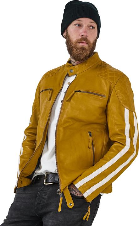 Produktbild Joe Browns Quilted Premium Leather Racer Jacket (XL)