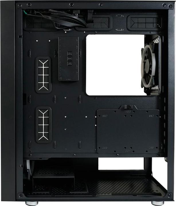 Image du produit LC-Power Gehuse Gaming 802B-ON Black Wandererd X RGB black retail (ATX, mATX, Mini-ITX)