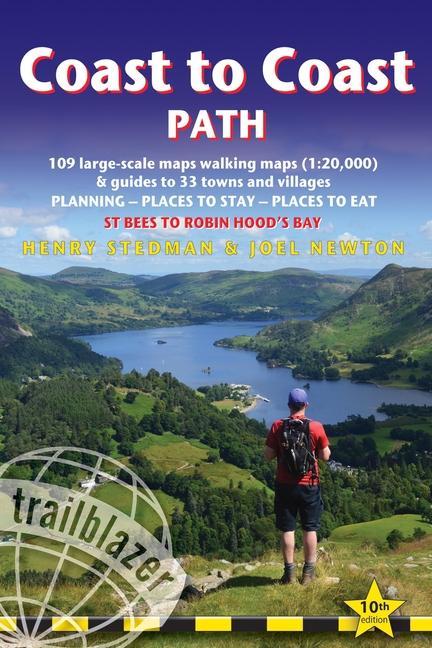 Produktbild Coast to Coast Path: British Walking Guide: - St Bees to Robin Hood's Bay Includes 109 Large-Sc (Englisch, Henry Stedman, 2023)