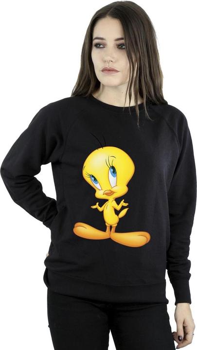 Actual product image Looney Tunes Womens/Ladies Tweety Standing Sweatshirt (M)