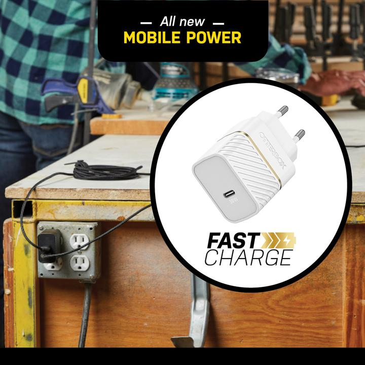 Actual product image OtterBox EU GaN Fast Charge Wall Charger (30 W)