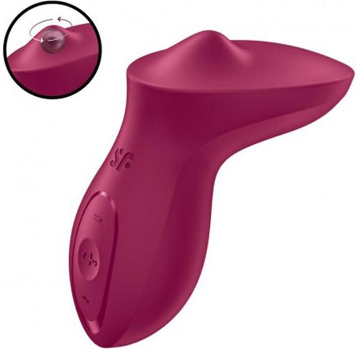 Actual product image Satisfyer Exciterrr | 12.5 cm | lay-on vibrator | clitoral stimulation | stimulating movable