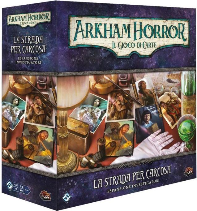 Produktbild Asmodée Arkham Horror LCG - The Road to Carcosa, Investigators Expansion