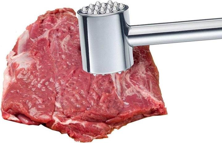 Produktbild WMF Fleischklopfer Schnitzelklopfer Fleischhammer 25cm Profi Plus Edelstahl