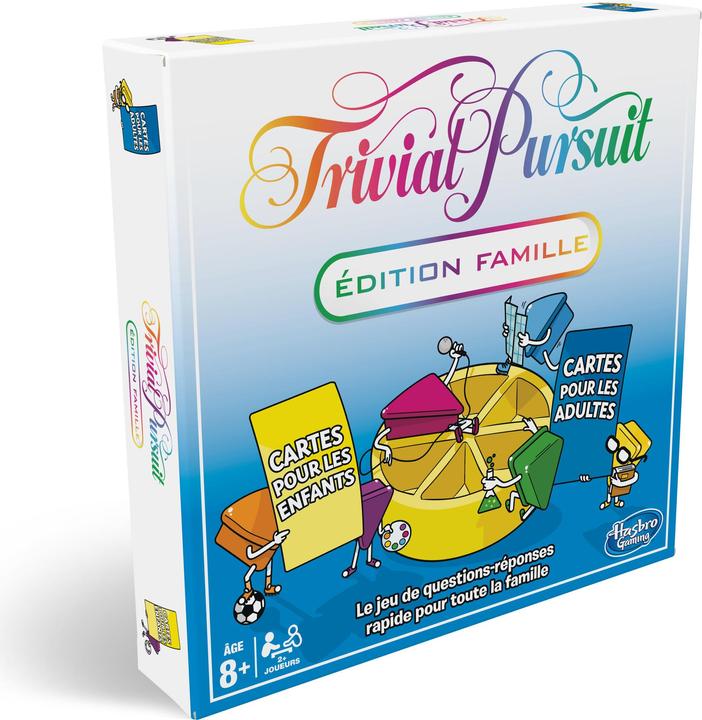 Hasbro Gaming Trivial Pursuit Family Edition Nuova edizione (Francese)