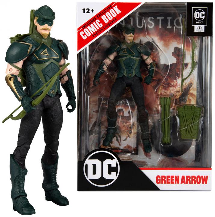 Image du produit McFarlane DC Direct Gaming figurine et comic book Green Arrow (Injustice 2) 18 cm