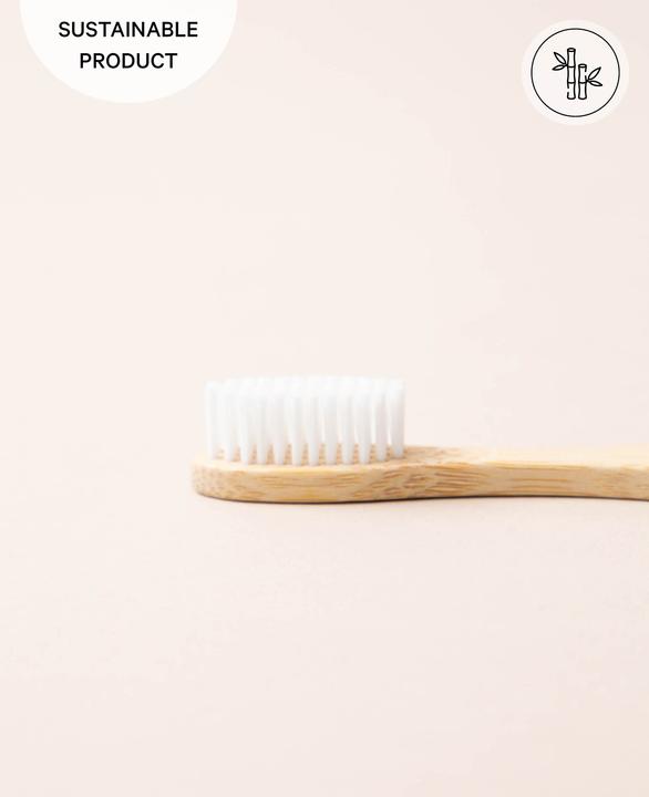 Actual product image Noya Bamboo Toothbrushes Set of 6 (6 x)