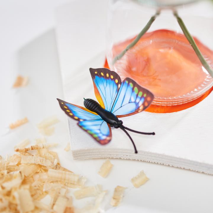 Produktbild VBS XXL Streuteile "Schmetterling", Klein, 50 Stück, Bunt sortiert, ca. 4,5 cm