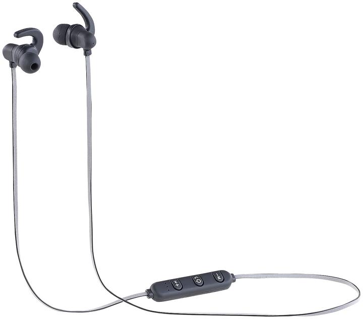 Produktbild Auvisio In-Ear-Headset mit patentiertem Soundsystem (4.50 h, Kabellos)